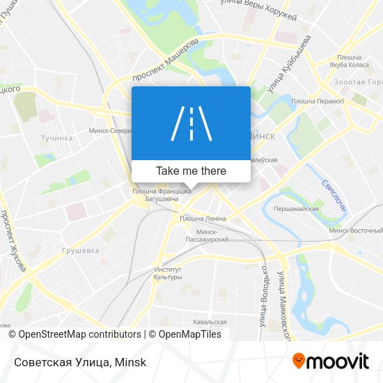 Советская Улица map