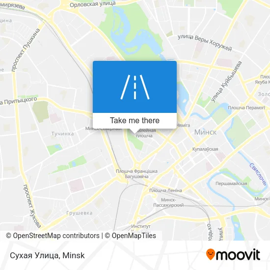 Сухая Улица map