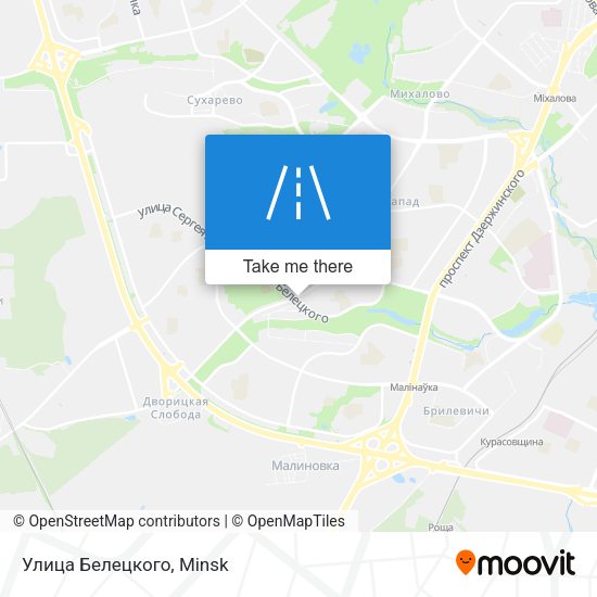 Улица Белецкого map