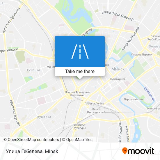 Улица Гебелева map