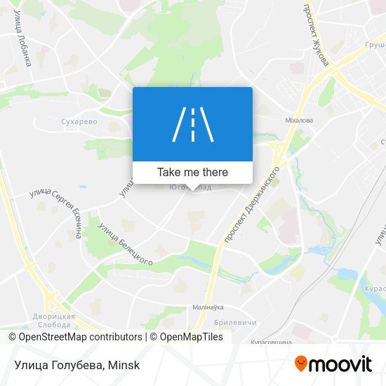 Улица Голубева map