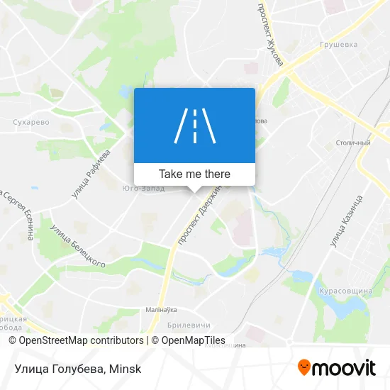 Улица Голубева map