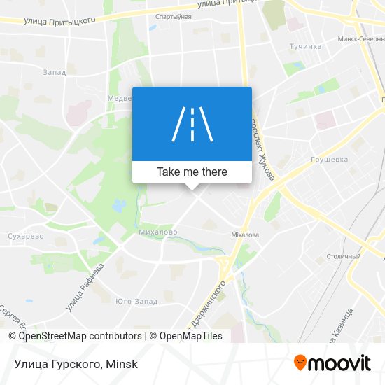 Улица Гурского map