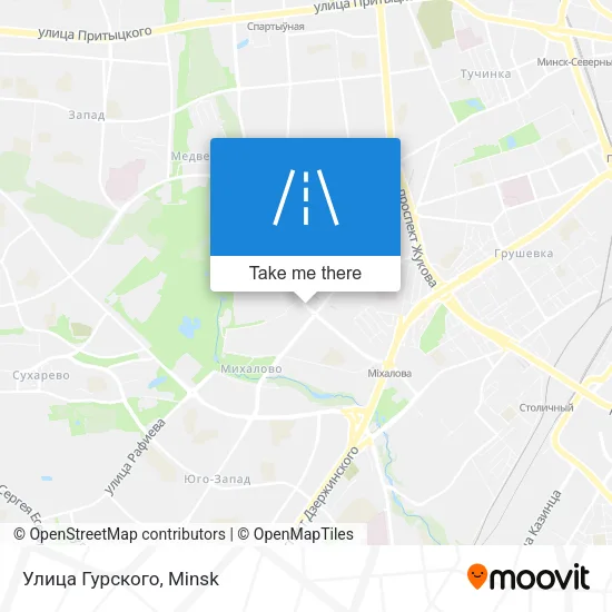 Улица Гурского map