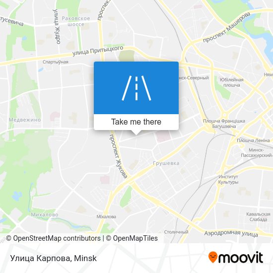 Улица Карпова map