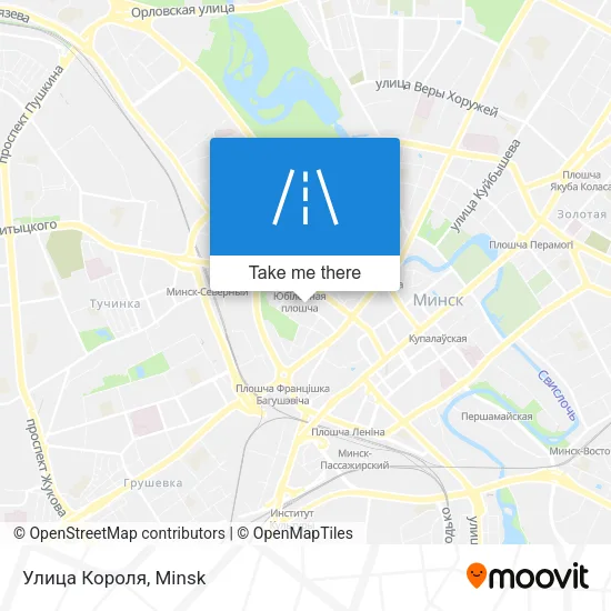 Улица Короля map