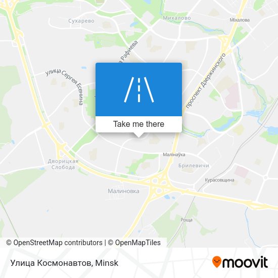 Улица Космонавтов map