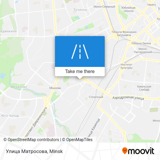 Улица Матросова map