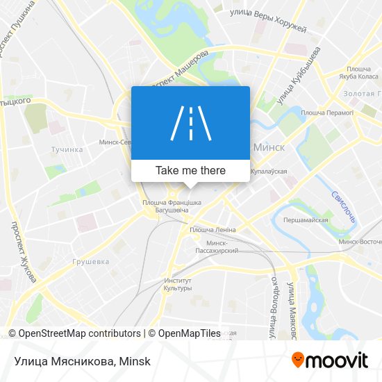 Улица Мясникова map