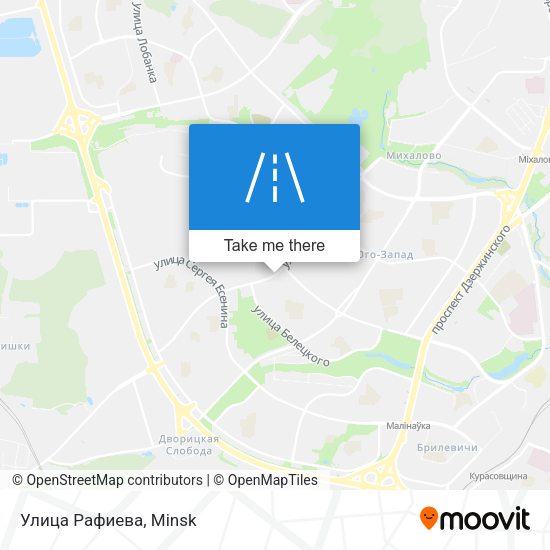 Улица Рафиева map