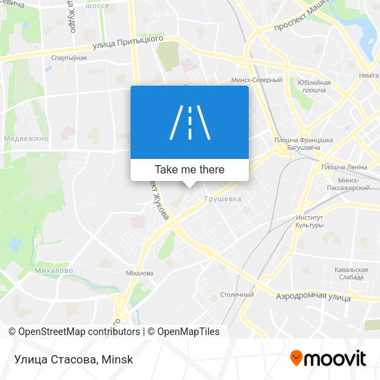 Улица Стасова map