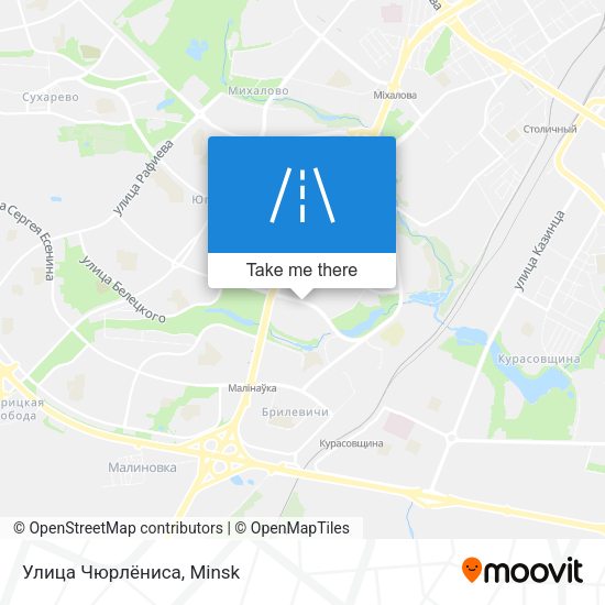 Улица Чюрлёниса map