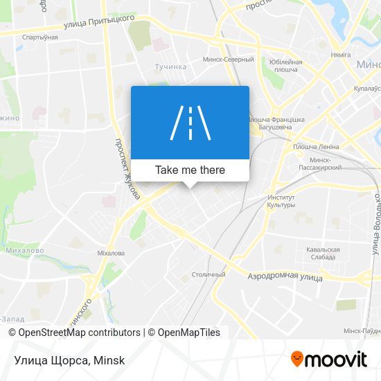 Улица Щорса map