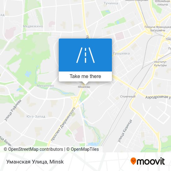 Уманская Улица map