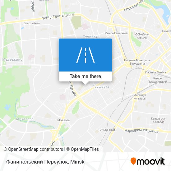 Фанипольский Переулок map
