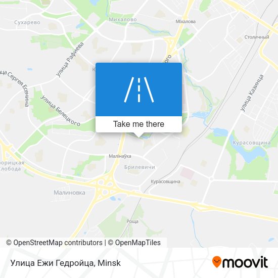Улица Ежи Гедройца map
