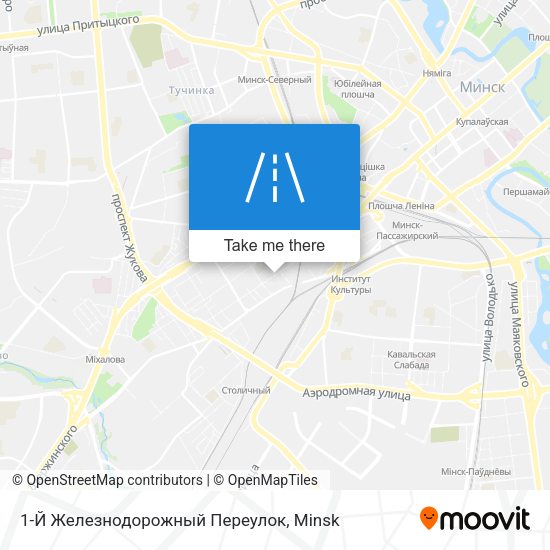 1-Й Железнодорожный Переулок map