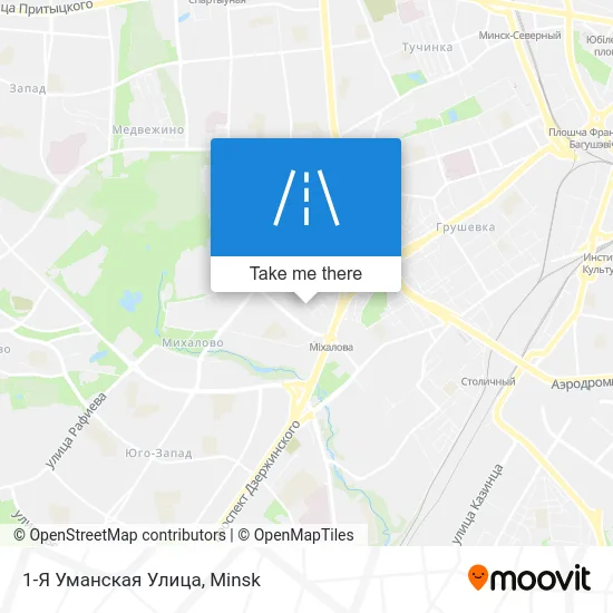 1-Я Уманская Улица map