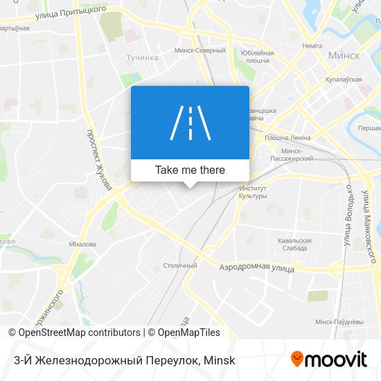3-Й Железнодорожный Переулок map