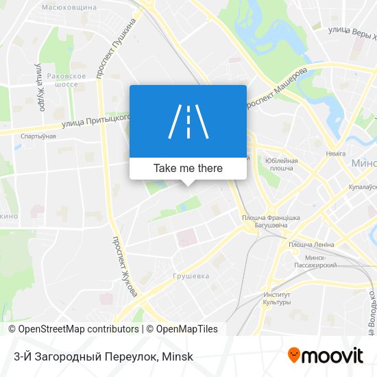 3-Й Загородный Переулок map