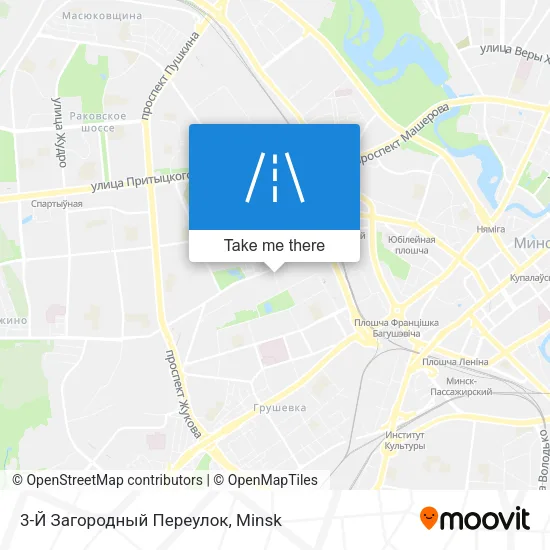 3-Й Загородный Переулок map