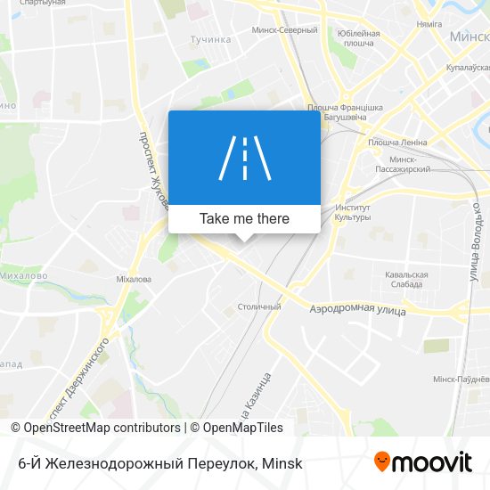 6-Й Железнодорожный Переулок map