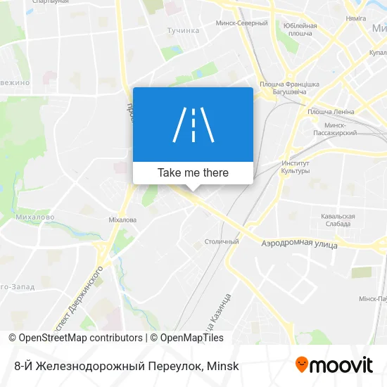 8-Й Железнодорожный Переулок map