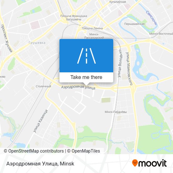 Аэродромная Улица map