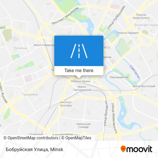 Бобруйская Улица map