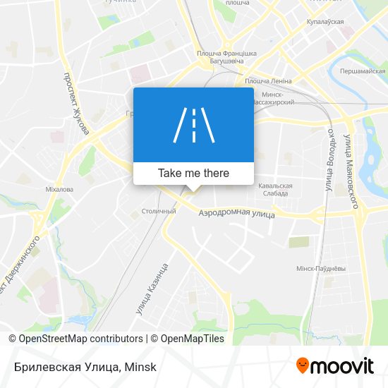 Брилевская Улица map