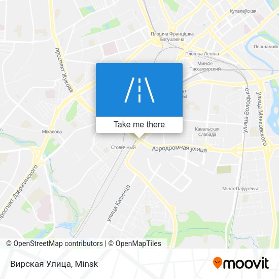 Вирская Улица map