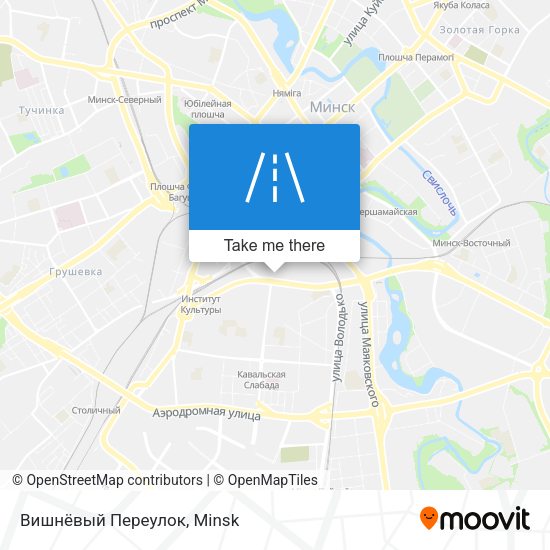 Вишнёвый Переулок map