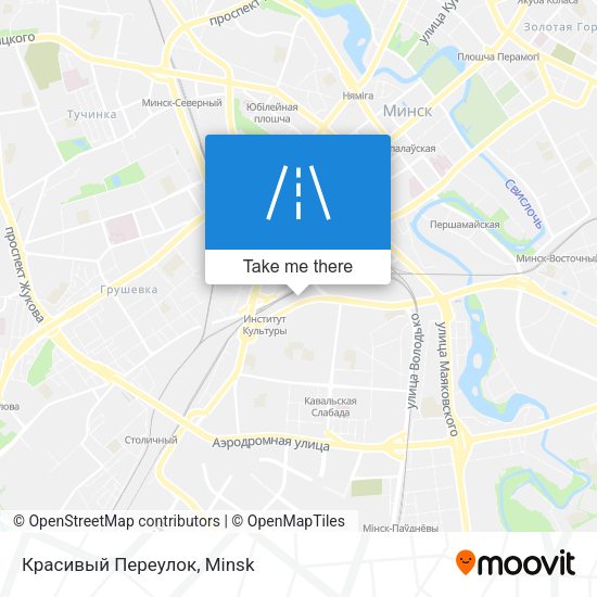 Красивый Переулок map