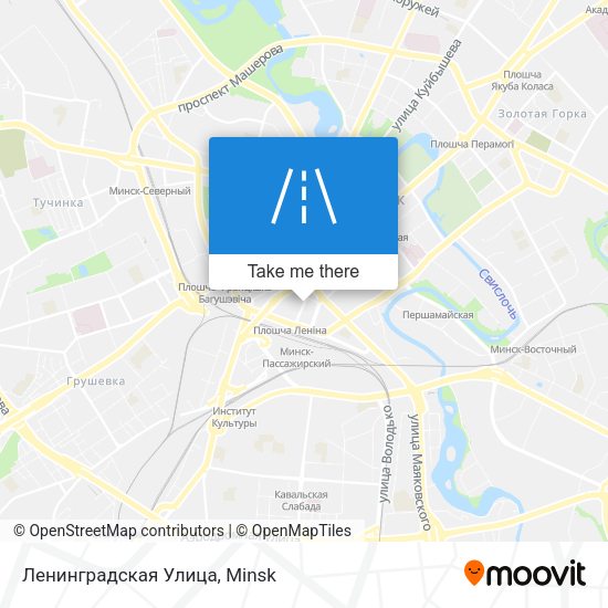 Ленинградская Улица map