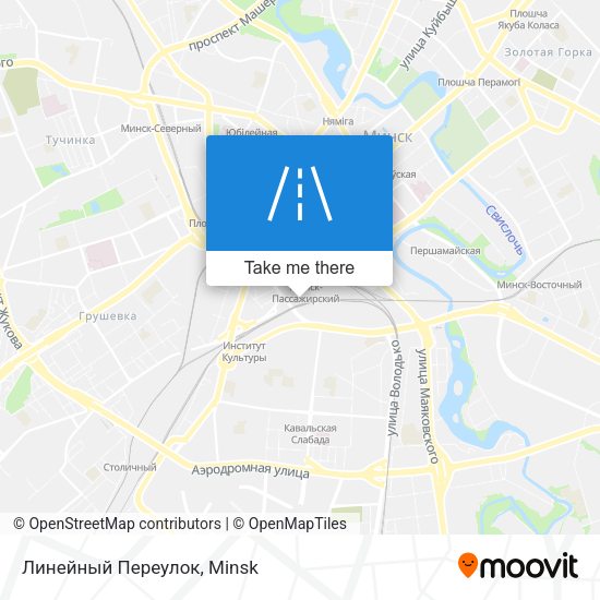 Линейный Переулок map
