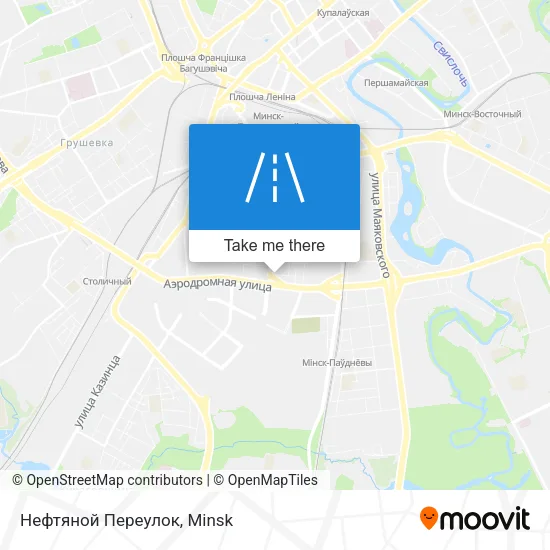 Нефтяной Переулок map