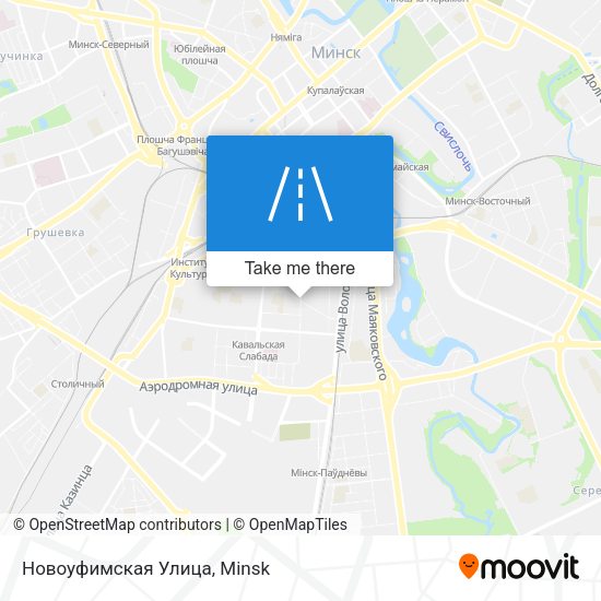 Новоуфимская Улица map