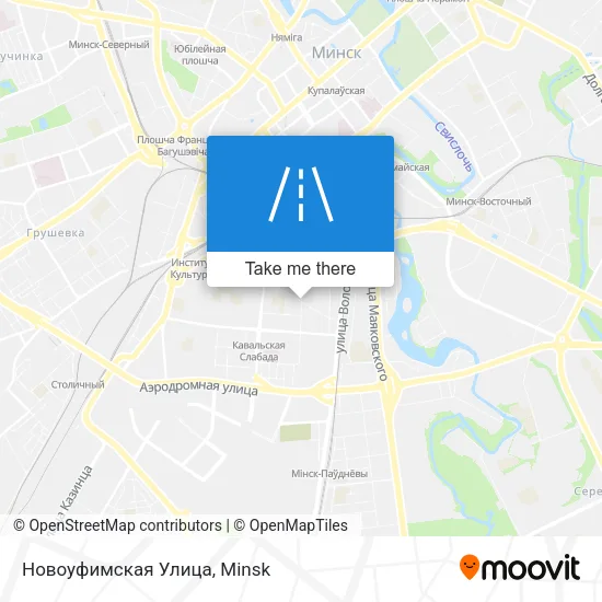 Новоуфимская Улица map