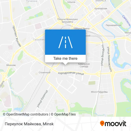 Переулок Майкова map