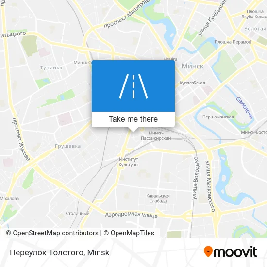 Переулок Толстого map