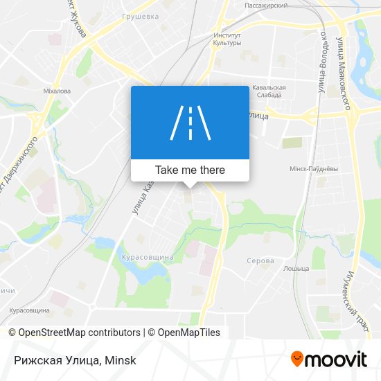 Рижская Улица map