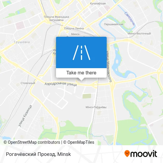 Рогачёвский Проезд map