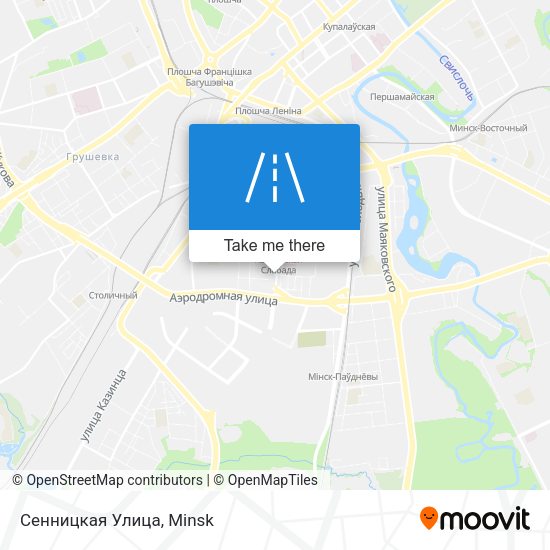 Сенницкая Улица map