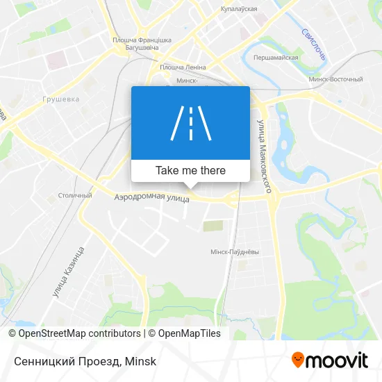 Сенницкий Проезд map