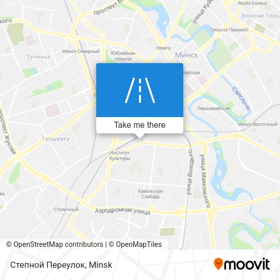 Степной Переулок map