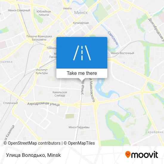 Улица Володько map