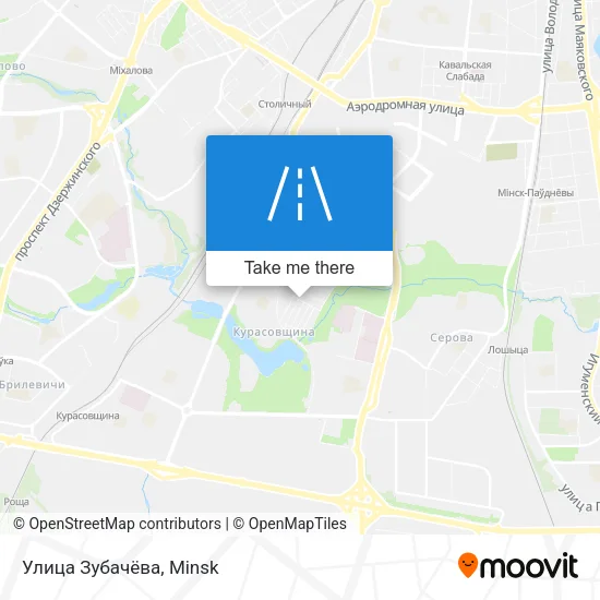 Улица Зубачёва map