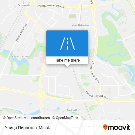 Улица Пирогова map