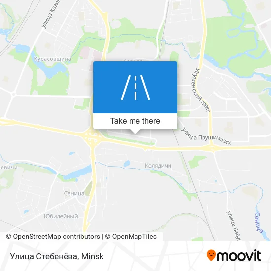 Улица Стебенёва map