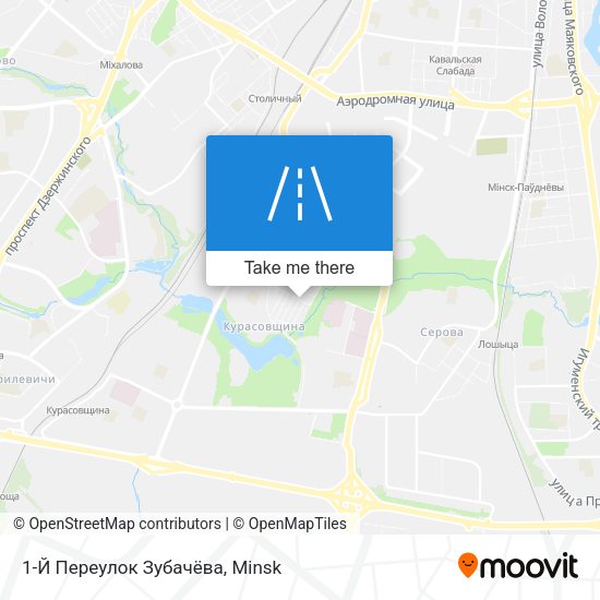 1-Й Переулок Зубачёва map